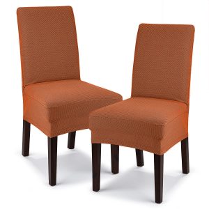 4Home Multielastický potah na židli Comfort terracotta